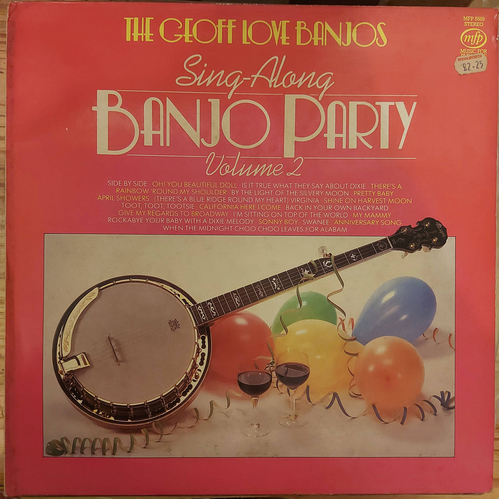 The Geoff Love Banjos – Sing-Along Banjo Party Vol. 2 (Used Vinyl - VG+) JS