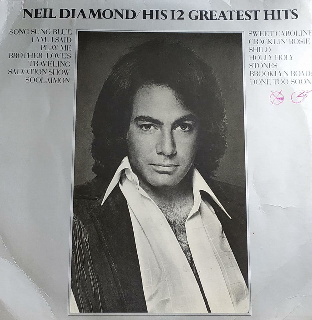vinyl-his-12-greatest-hits-neil-diamond-used-vinyl-vg
