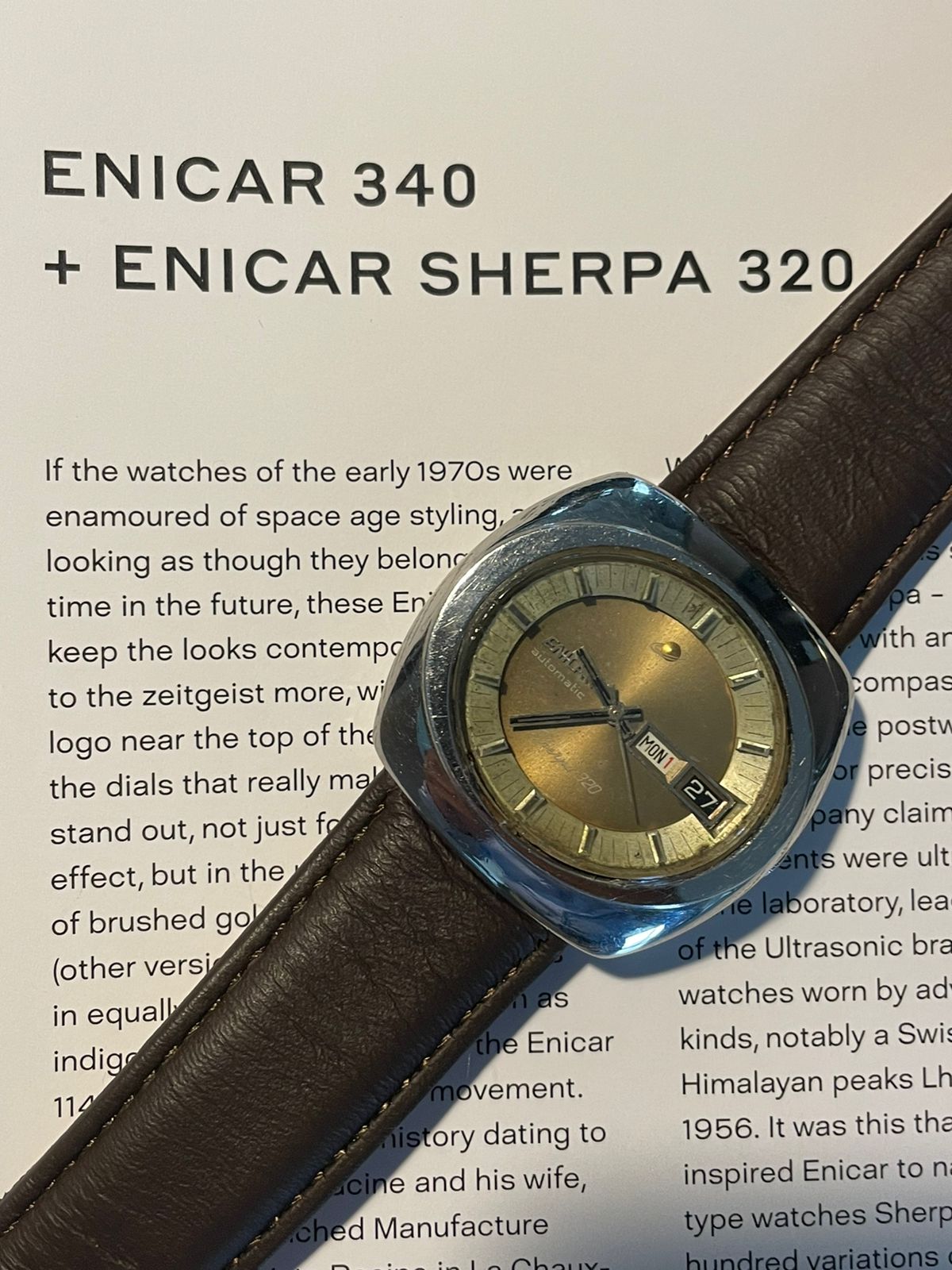 Enicar, Sherpa 320