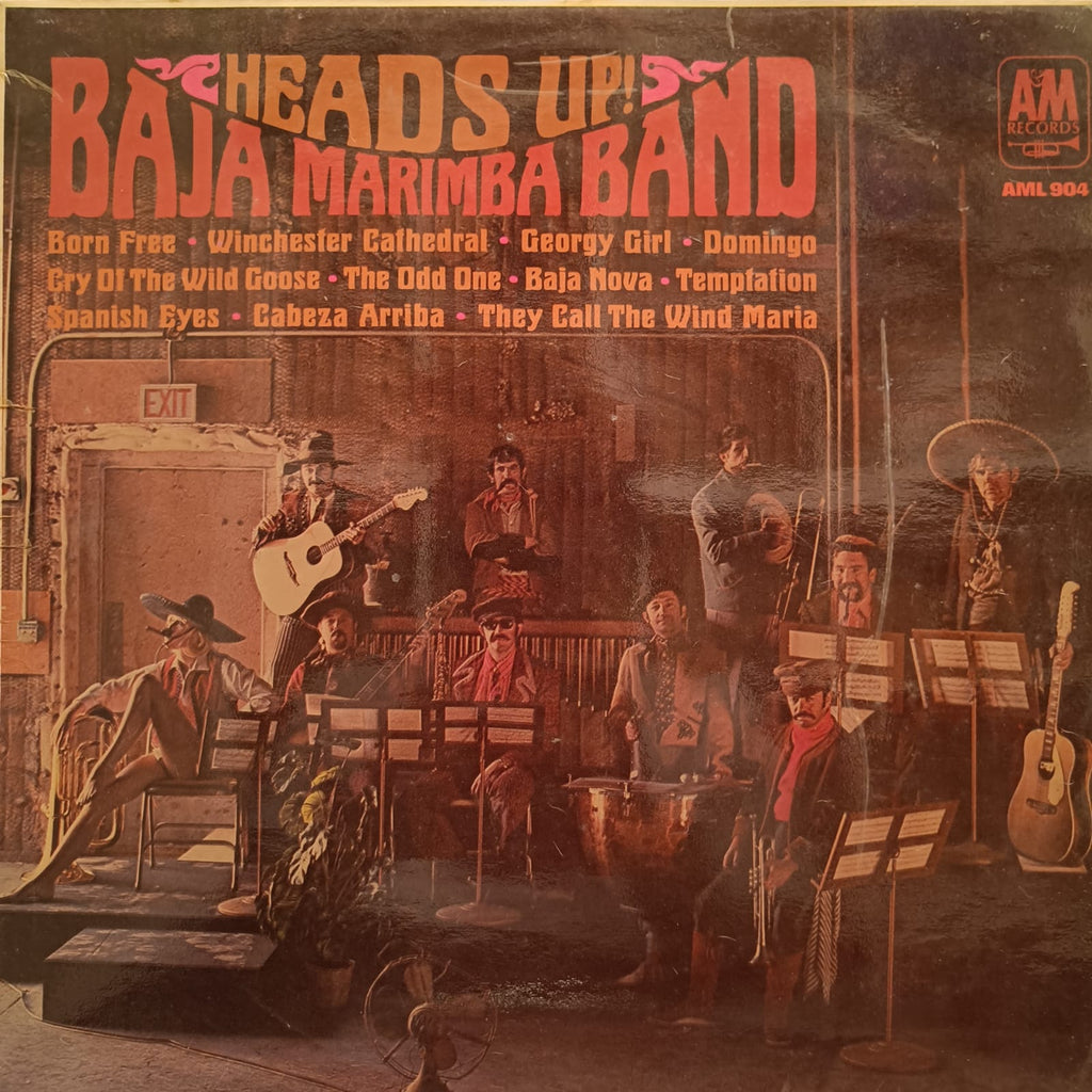 Baja Marimba Band – Heads Up! (Used Vinyl - VG) JV