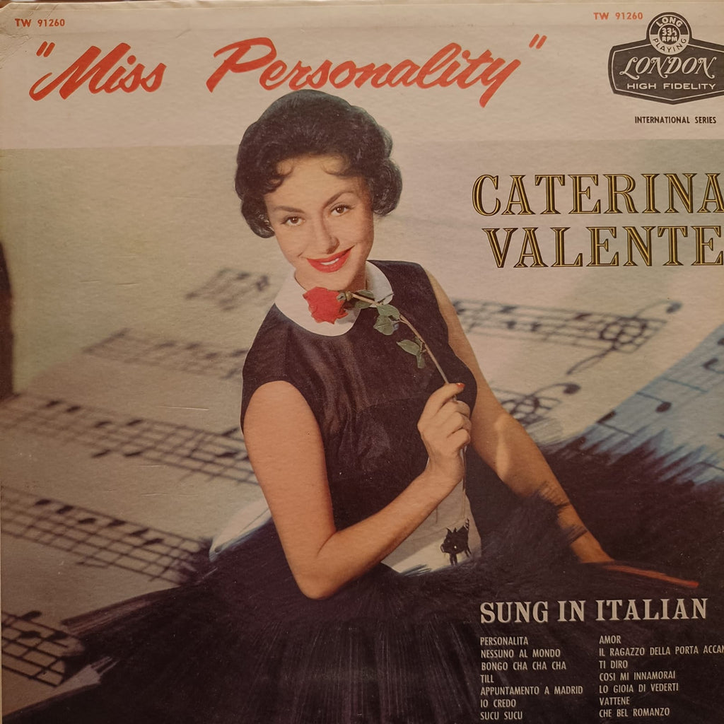 Caterina Valente – Miss Personality (Used Vinyl - VG+) JV