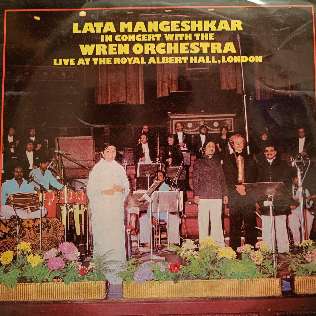 Lata Mangeshkar In Concert With The Wren Orchestra – Live At The Royal Albert Hall, London (Used Vinyl - VG+) JV