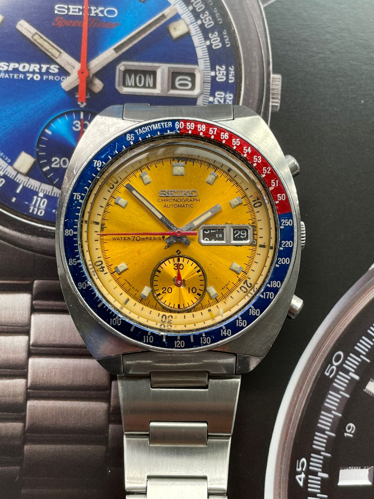 Seiko - Pogue (6139-6002 Chronograph) (1969)