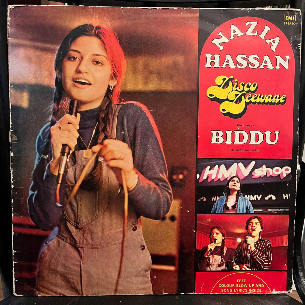 Nazia Hassan, Biddu – Disco Deewane (Used Vinyl - VG) TRC