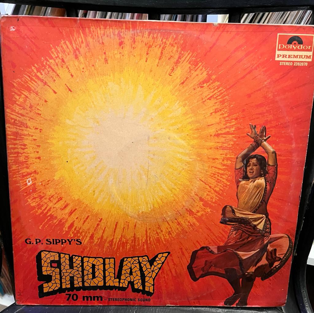 R. D. Burman ‎– Sholay (Used Vinyl -VG) TRC