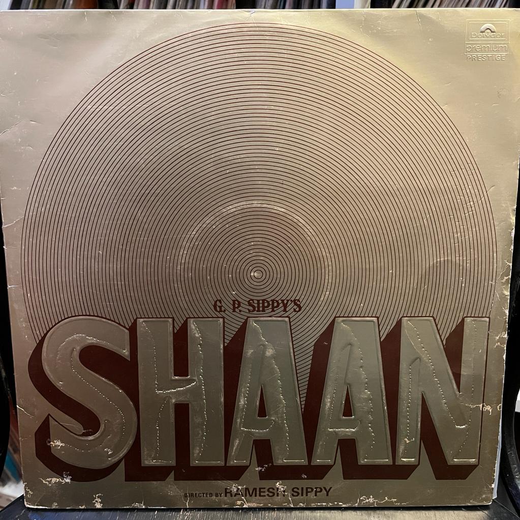 R. D. Burman – Shaan = शान (Used Vinyl - VG) TRC