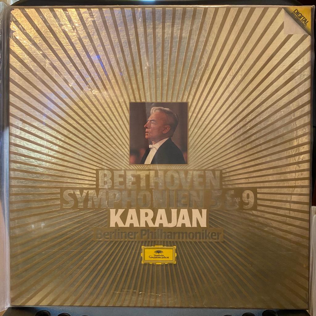 Beethoven - Karajan, Berliner Philharmoniker – Symphonien 5 & 9 (Used Vinyl - VG+) MD Marketplace