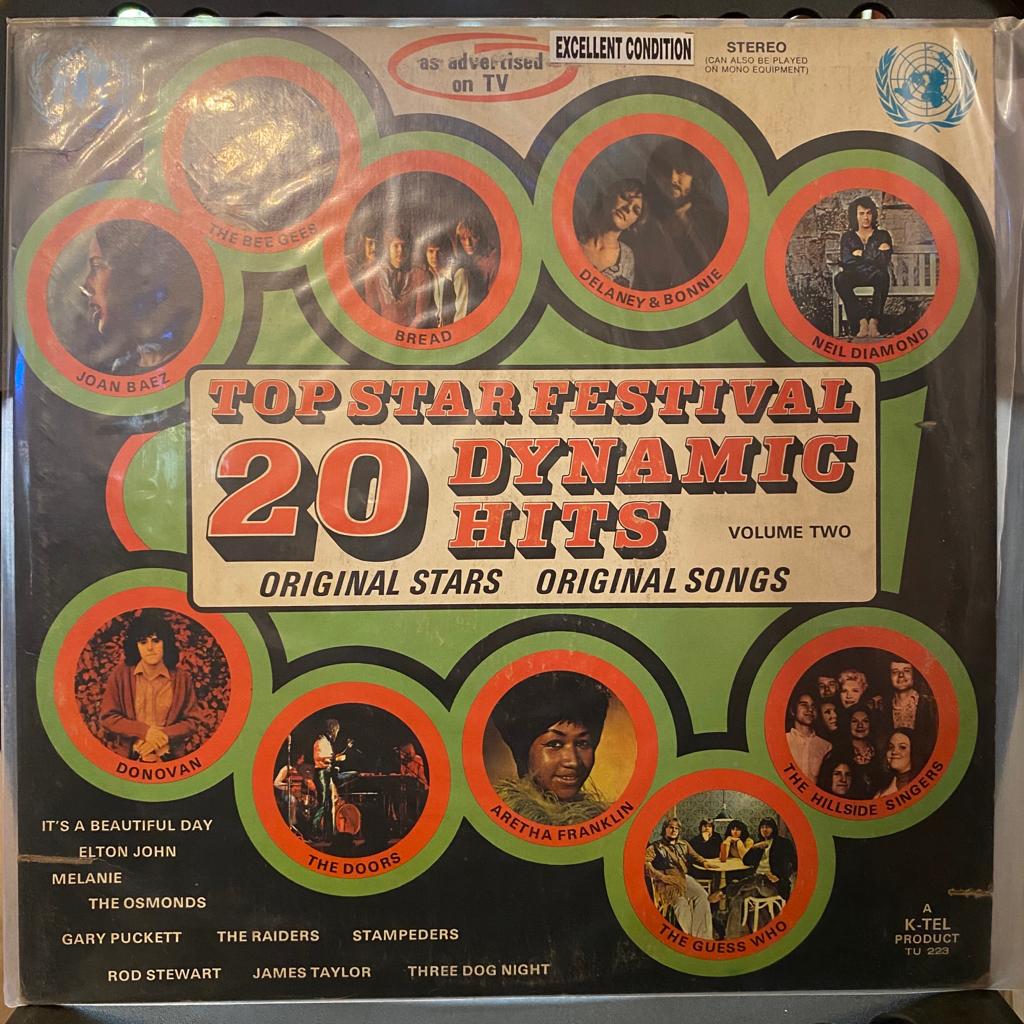 Various – Top Star Festival 20 Dynamic Hits Volume Two (Used Vinyl - VG) MD Marketplace