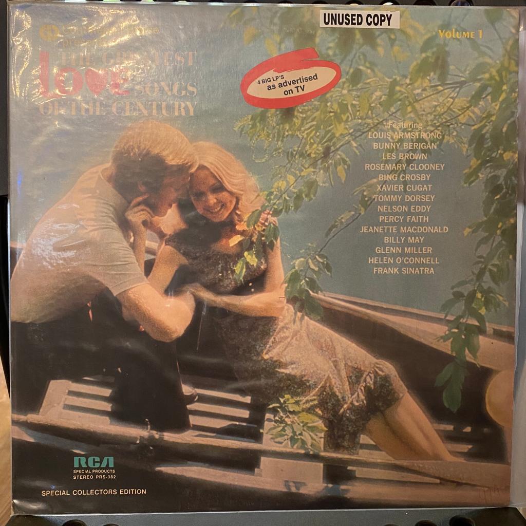 Various – The Greatest Love Songs Of The Century, Volume 1 (Used Vinyl - VG+) MD Marketplace
