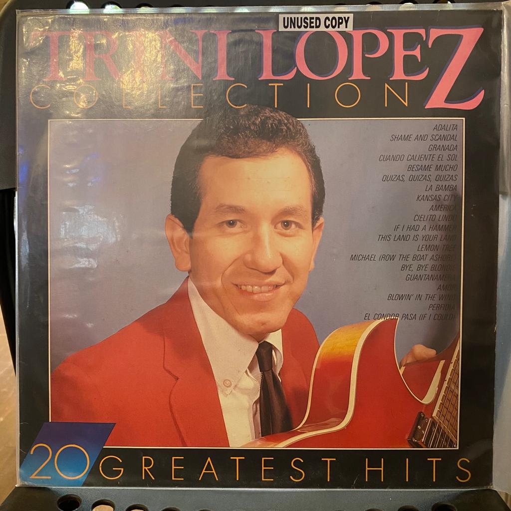 Trini Lopez – Trini Lopez Collection: 20 Greatest Hits (Used Vinyl - VG) MD Marketplace