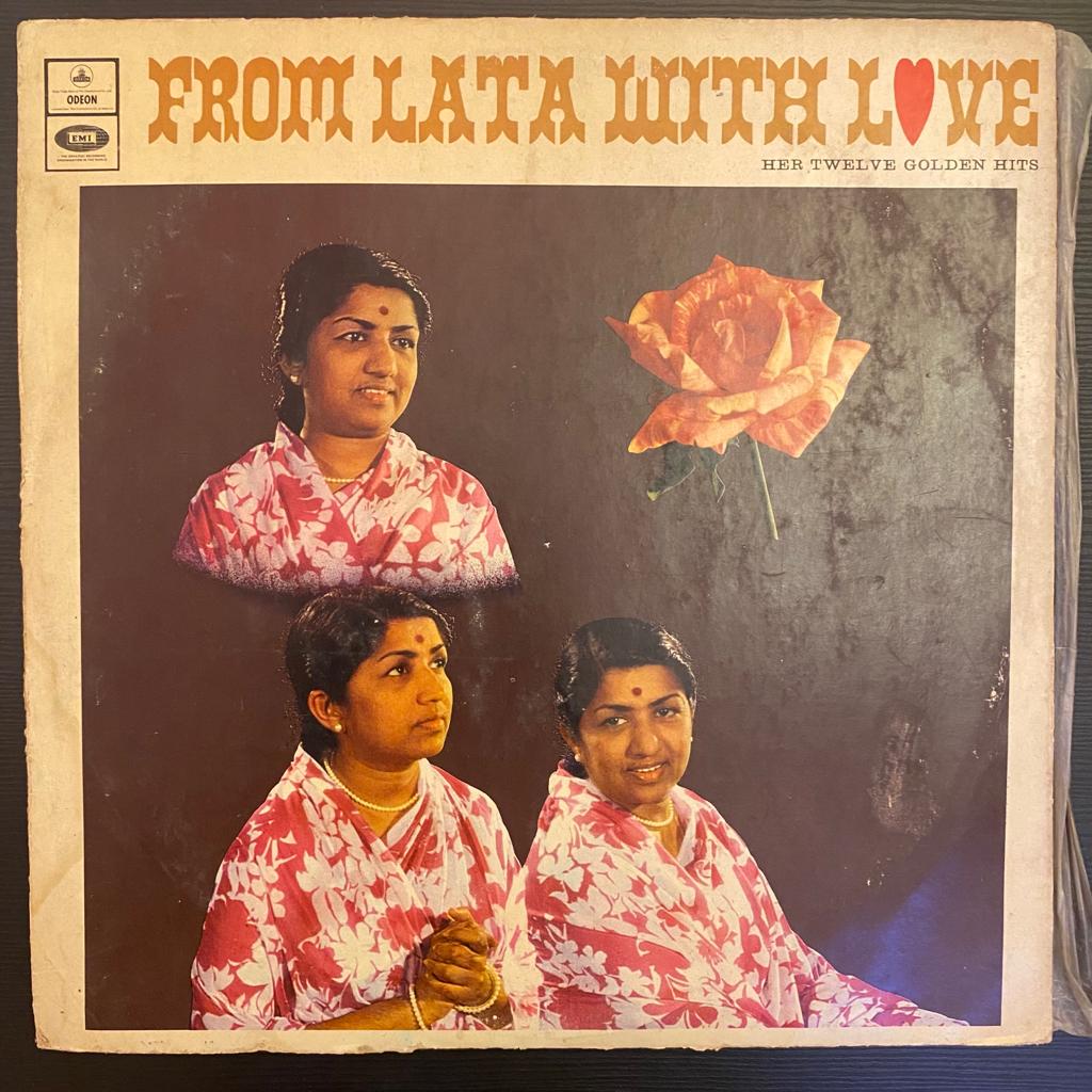 Lata Mangeshkar – From Lata With Love - Her Twelve Golden Hits (Used Vinyl - VG) TRC