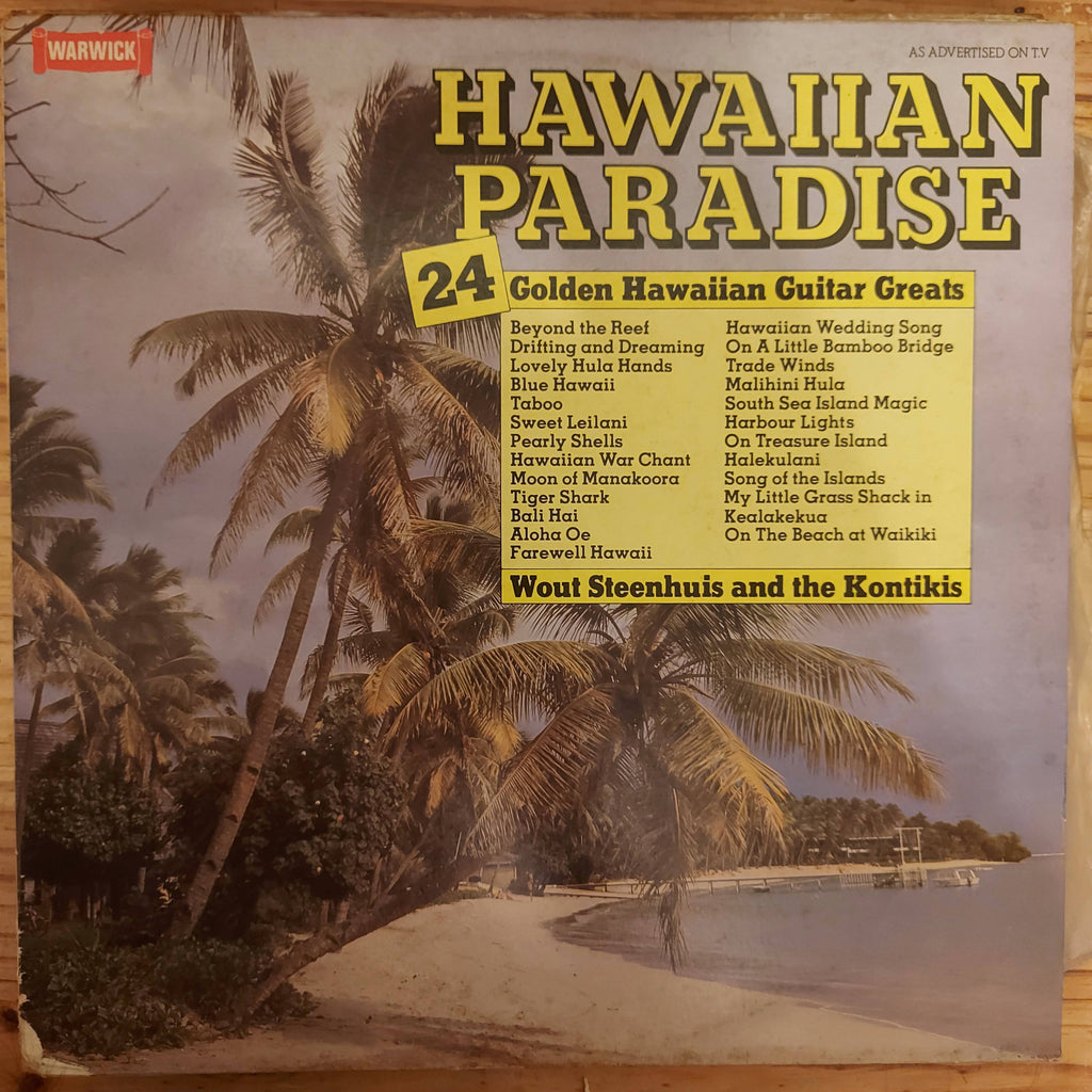 Wout Steenhuis And The Kontikis – Hawaiian Paradise (Used Vinyl - VG) JS