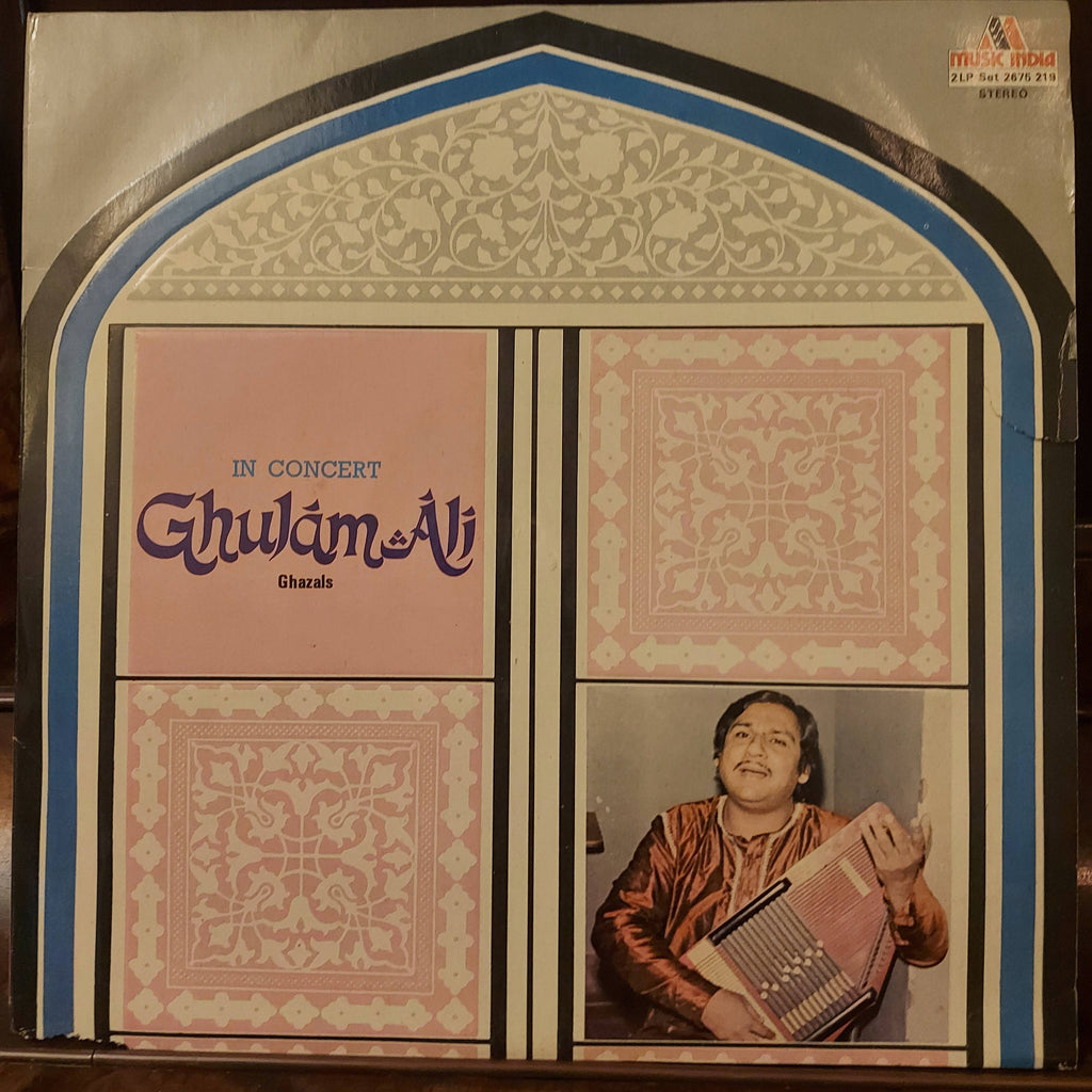 Ghulam Ali – In Concert (Ghazals) (Used Vinyl - VG+)
