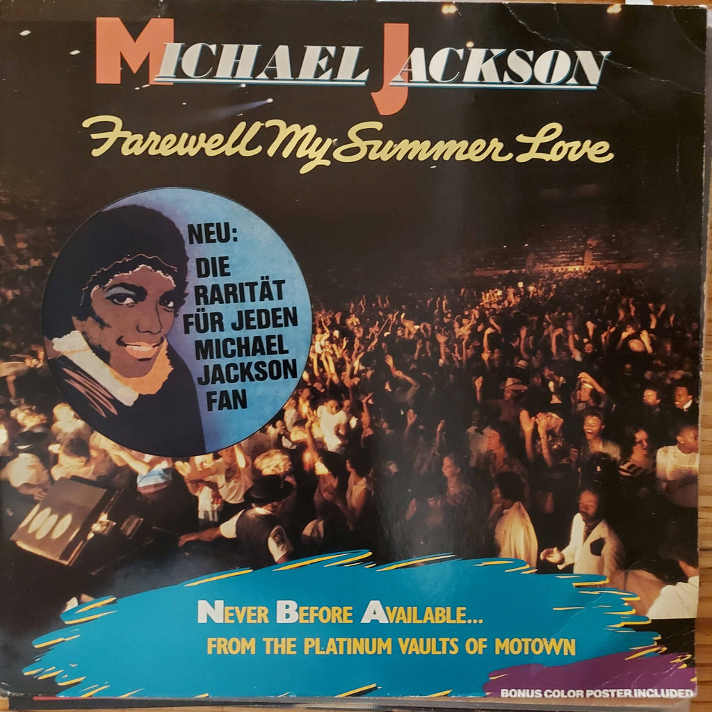 Michael Jackson – Farewell My Summer Love (Used Vinyl - VG) MD
