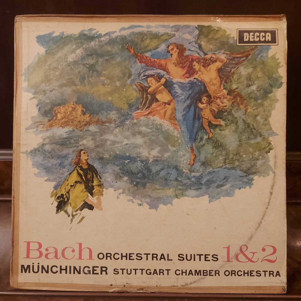 Bach*, Münchinger*, Stuttgart Chamber Orchestra* – Orchestral Suites 1 & 2 (Used Vinyl - G)