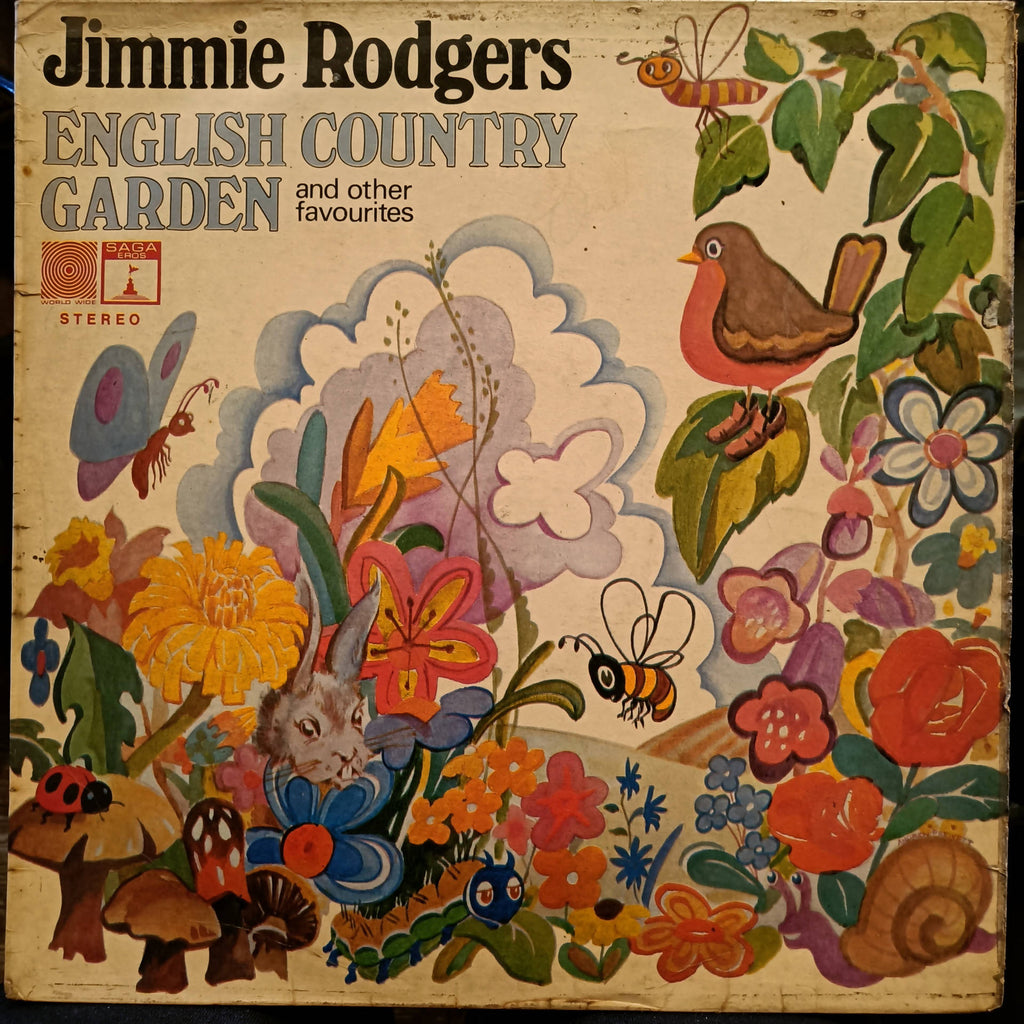 Jimmie Rodgers– English Country Garden And Other Favourites (Used Vinyl - G) JS
