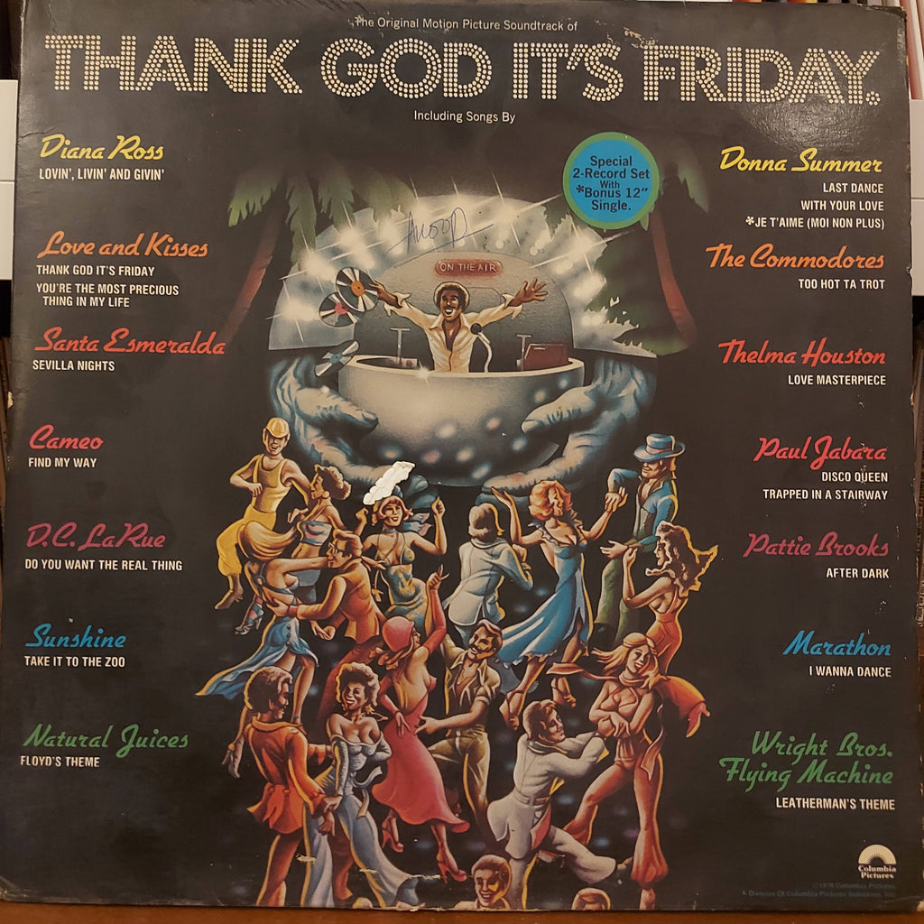 Various – Thank God It's Friday (The Original Motion Picture Soundtrack) (Used Vinyl - VG+)