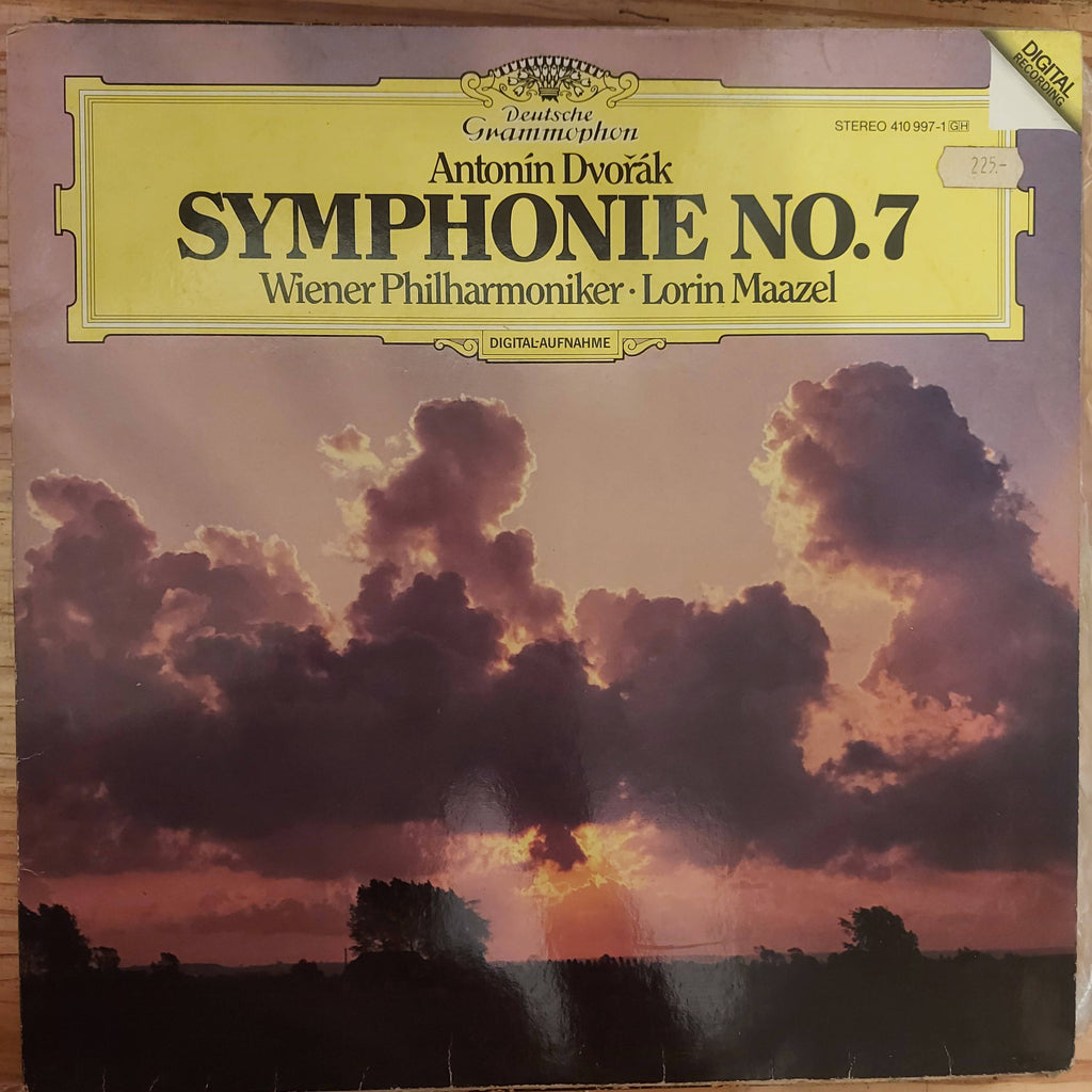 Antonín Dvořák, Lorin Maazel, Wiener Philharmoniker – Symphonie No. 7 (Used Vinyl - G) JS