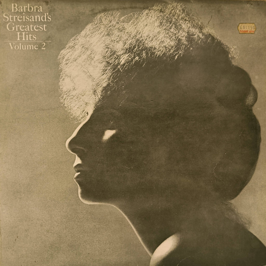 Barbra Streisand – Barbra Streisand's Greatest Hits (Volume 2) (Used Vinyl - VG)