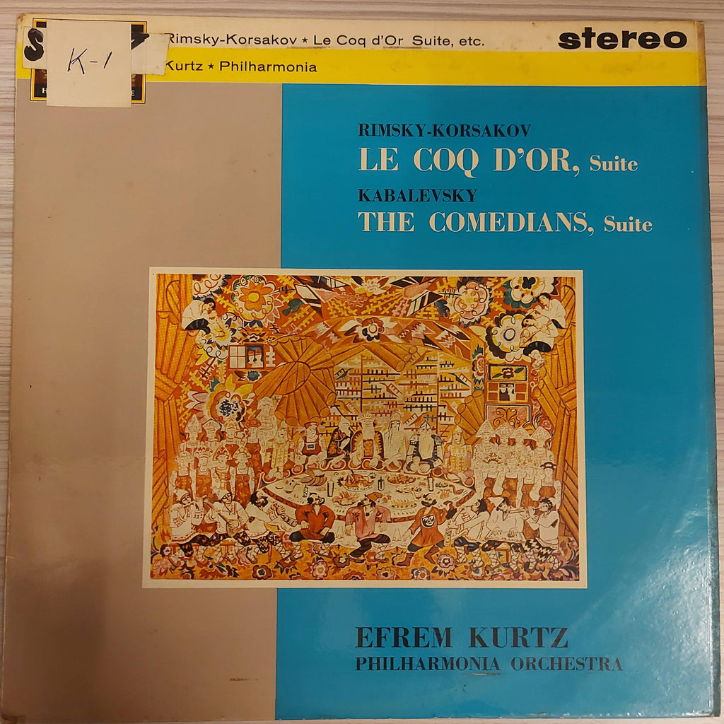 Rimsky-Korsakov / Kabalevsky / The Philharmonia Orchestra Conducted By Efrem Kurtz – Le Coq D'Or / The Comedians (Used Vinyl - NM)