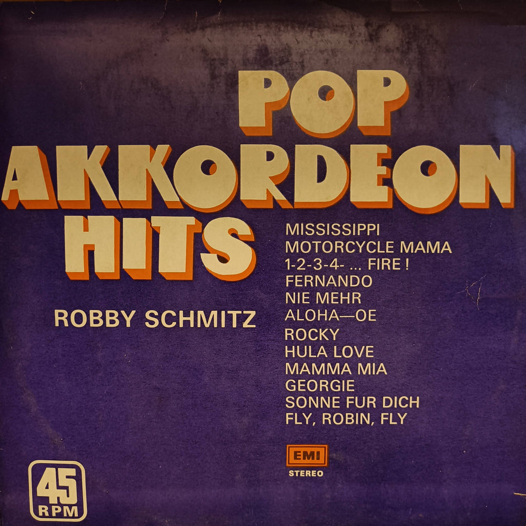 Pop Akkordeon Hits - English Bollywood Vinyl LP (Used Vinyl - VG)