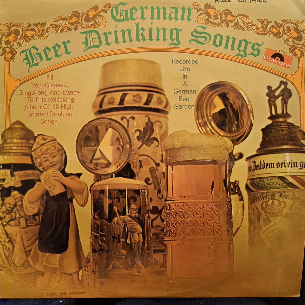 Unknown Artist – German Beer Drinking Songs (Used Vinyl - VG+) JS