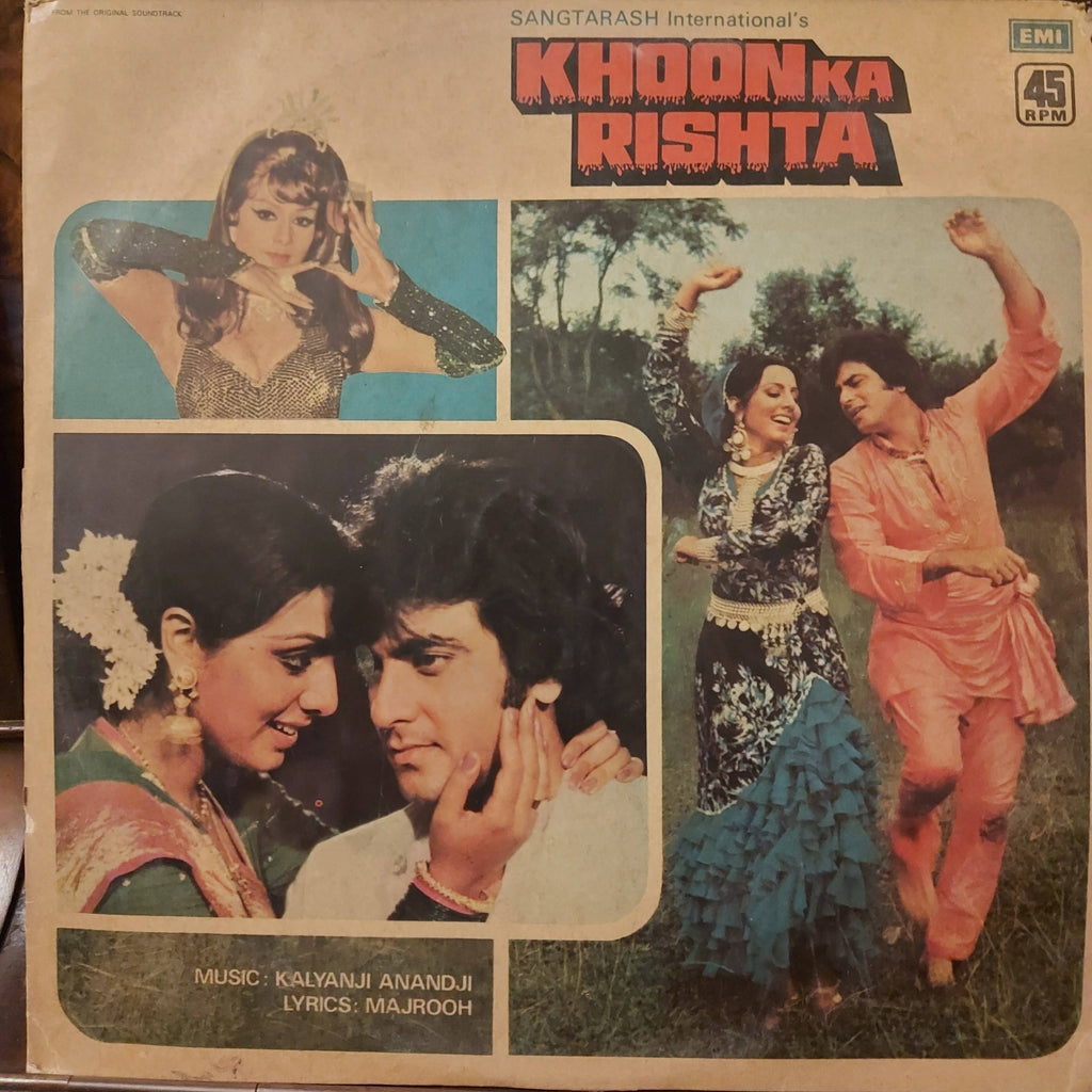 Kalyanji Anandji , Majrooh – Khoon Ka Rishta (Used Vinyl - VG+)