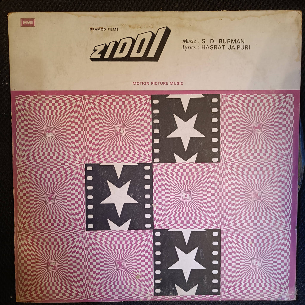 S. D. Burman, Hasrat Jaipuri – Ziddi (Used Vinyl - VG) NP