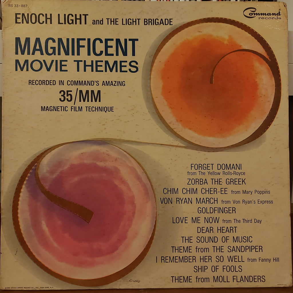 Enoch Light And The Light Brigade – Magnificent Movie Themes (Used Vinyl - G)