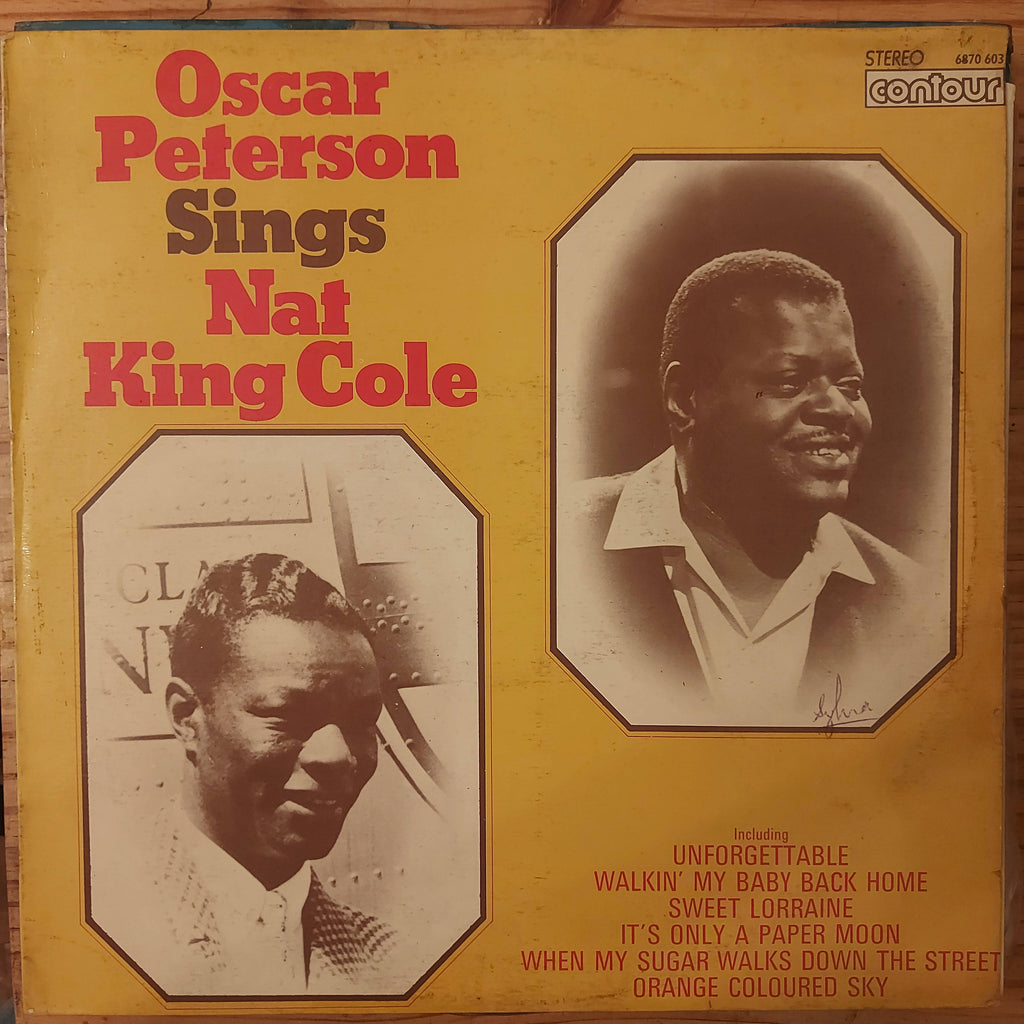 Oscar Peterson – Sings Nat King Cole (Used Vinyl - VG)