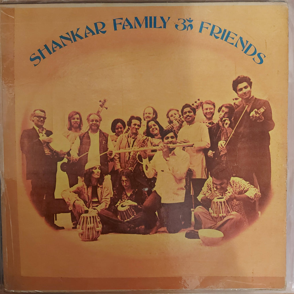 Shankar Family & Friends – Shankar Family & Friends (Used Vinyl - G) JS