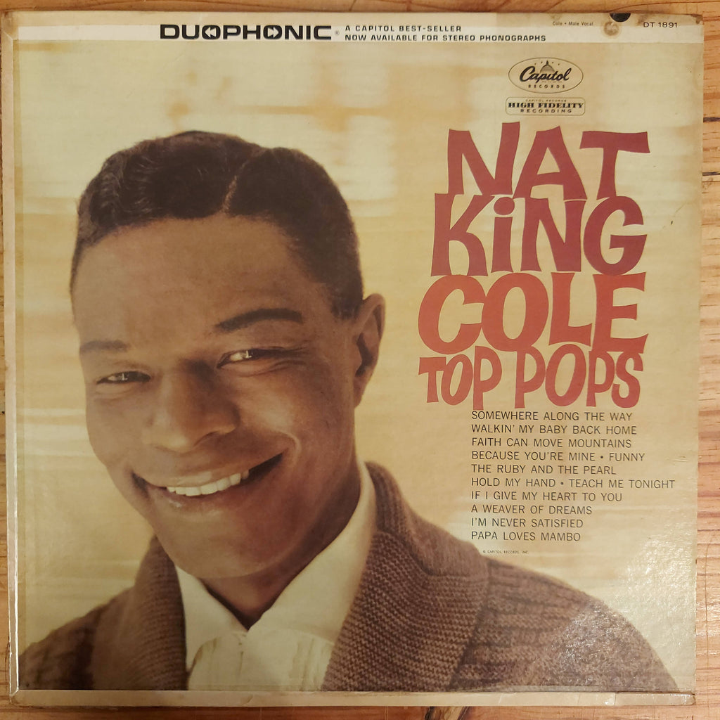 Nat King Cole – Top Pops (Used Vinyl - VG)