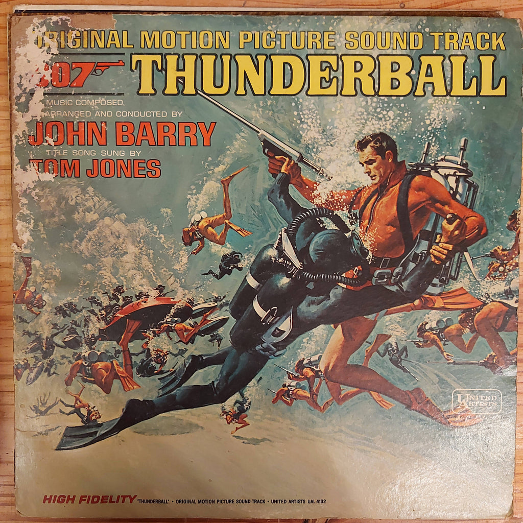 John Barry – Thunderball (Original Motion Picture Soundtrack) (Used Vinyl - G)