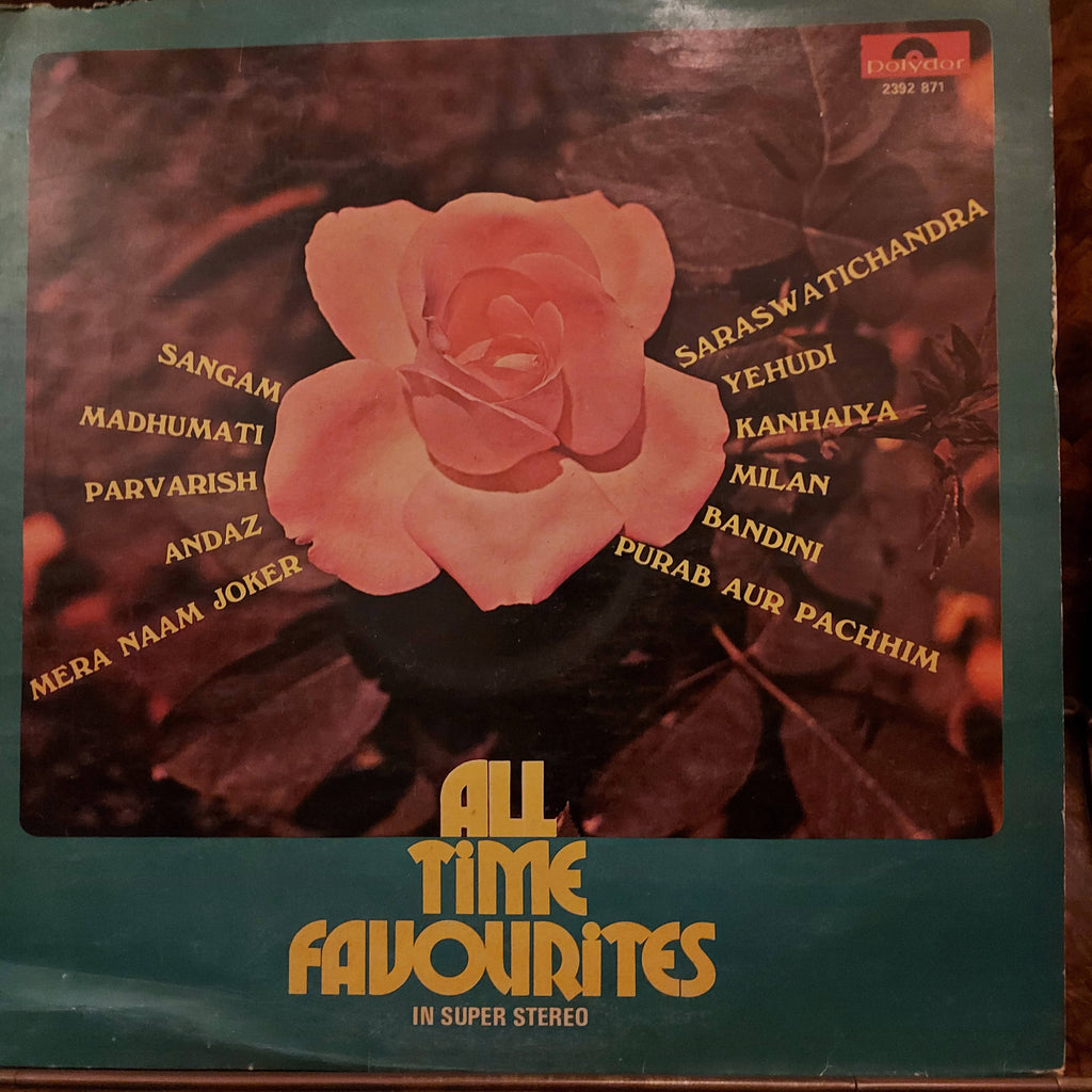 Manhar Udhas – All Time Favourites (Used Vinyl - VG+)