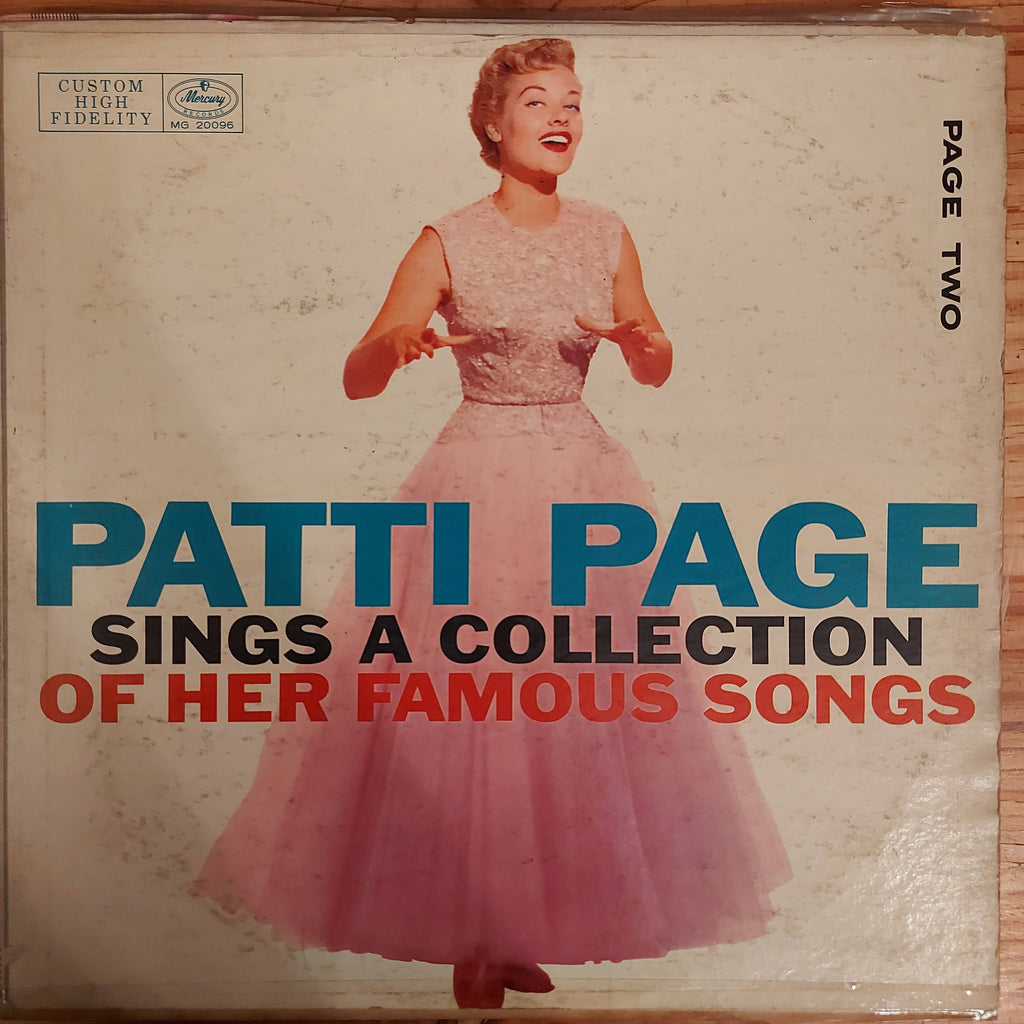 Patti Page – Page 2 - A Collection Of Her Most Famous Songs (Used Vinyl - VG)