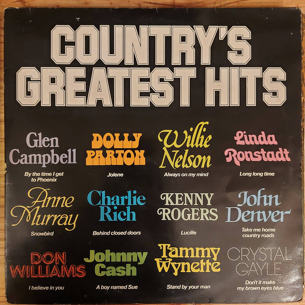 Various – Country's Greatest Hits (Used Vinyl - VG+)