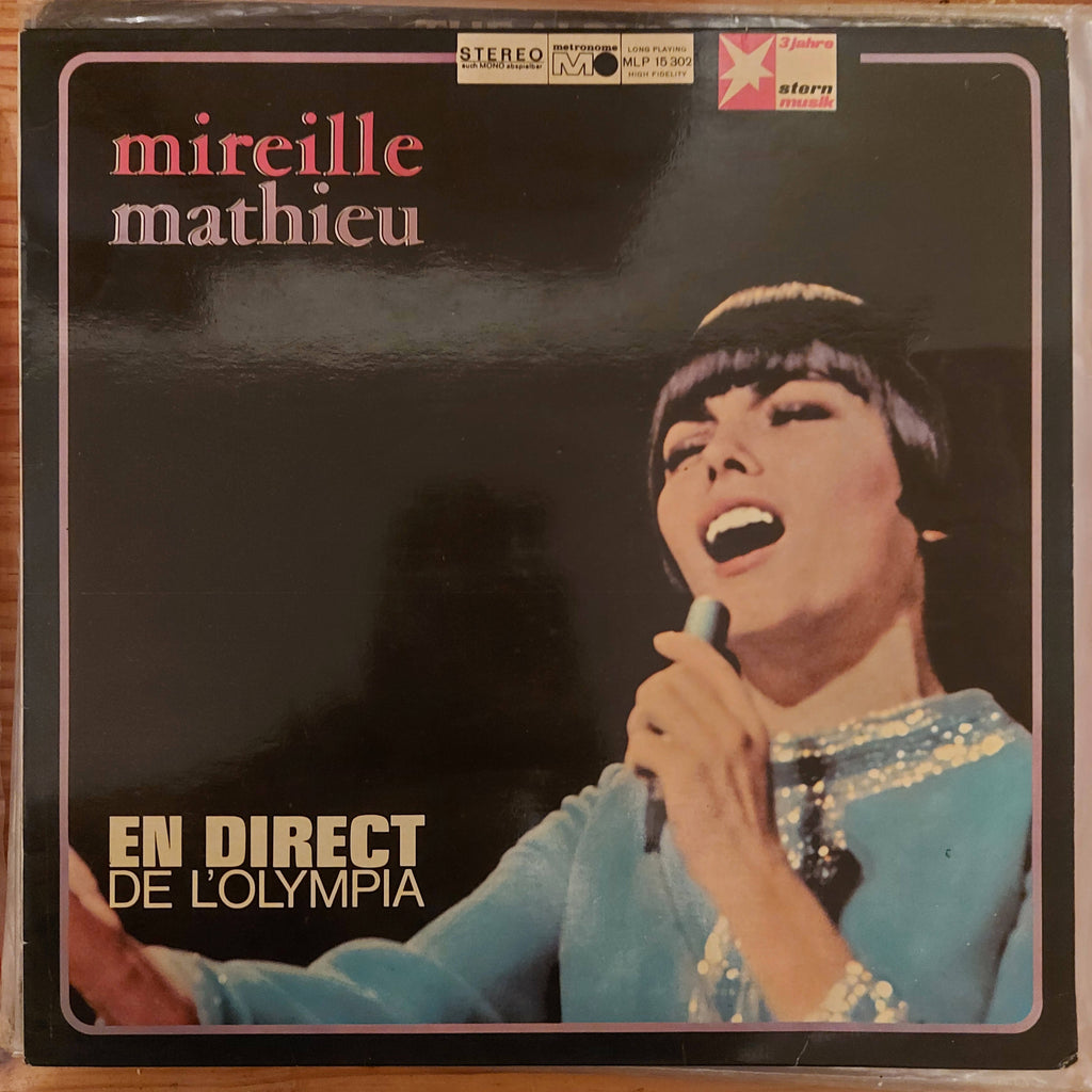 Mireille Mathieu – En Direct De L'Olympia (Used Vinyl - VG) JS
