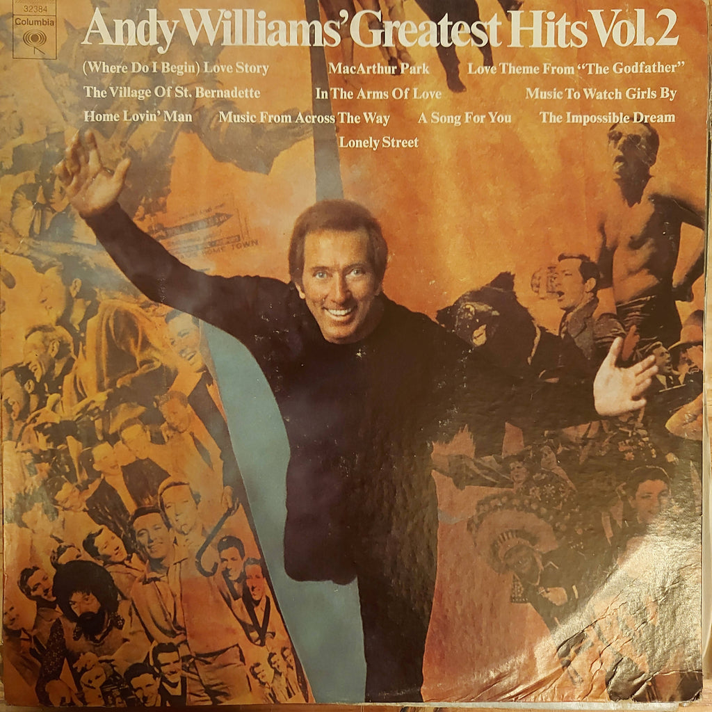 Andy Williams – Andy Williams' Greatest Hits Vol. 2 (Used Vinyl - VG)