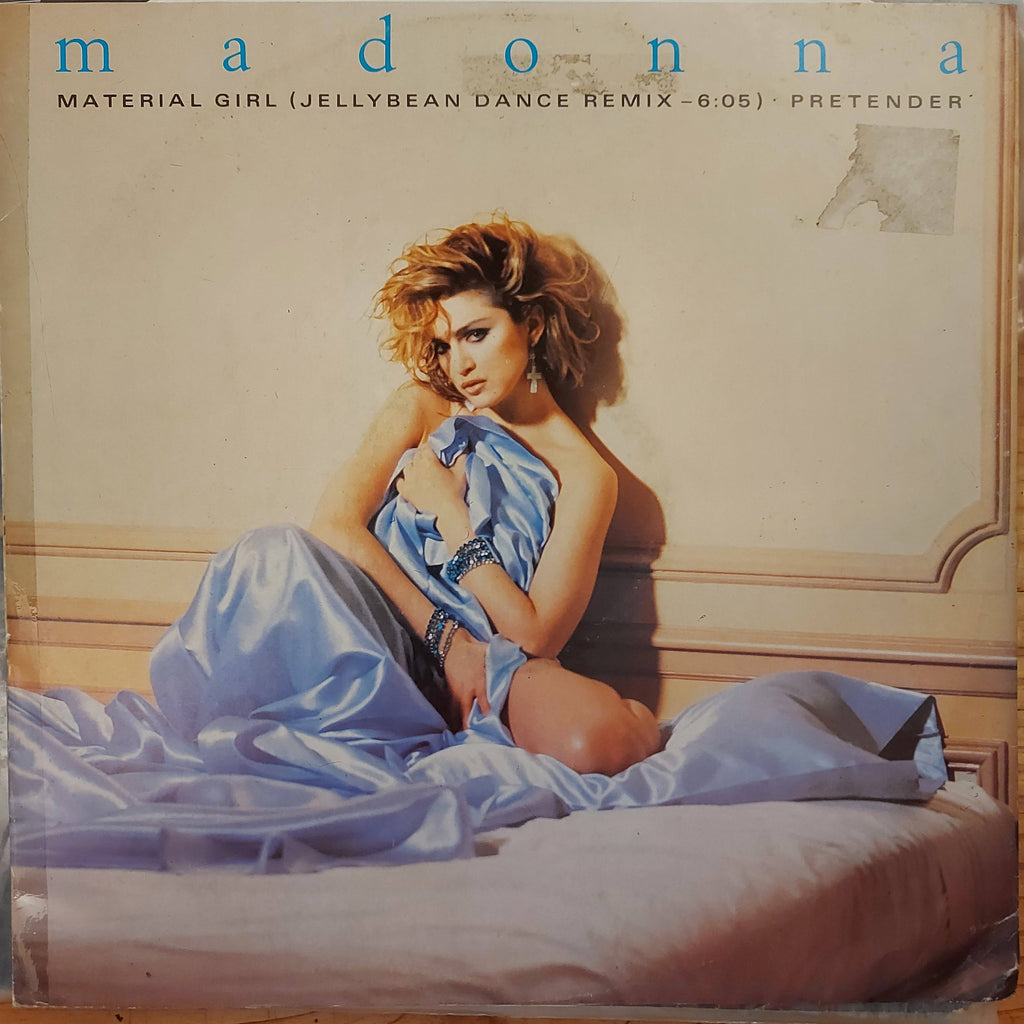 Madonna – Material Girl (Jellybean Dance Remix - 6:05) / Pretender (Used Vinyl - VG) MD