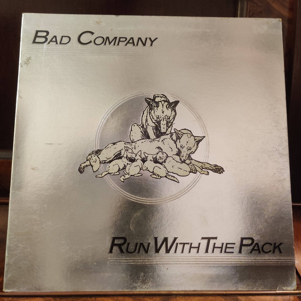 Bad Company (3) – Run With The Pack (GATE FOLD) (Used Vinyl - VG+)