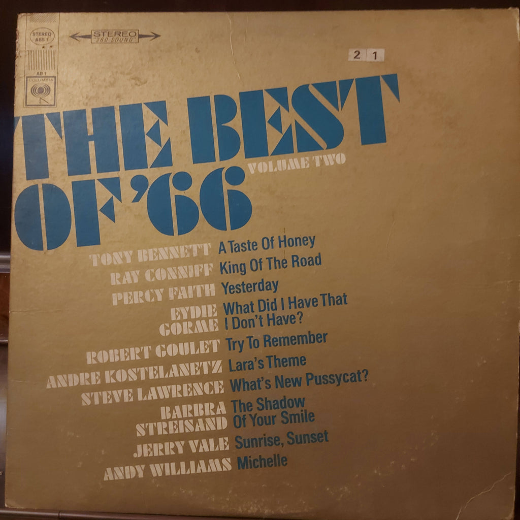 Various – The Best Of '66 Volume Two (Used Vinyl - VG)