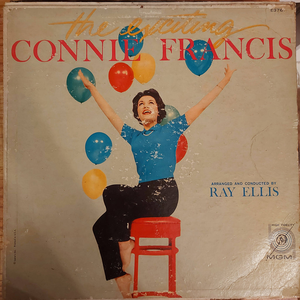 Connie Francis – The Exciting Connie Francis (Used Vinyl - G)