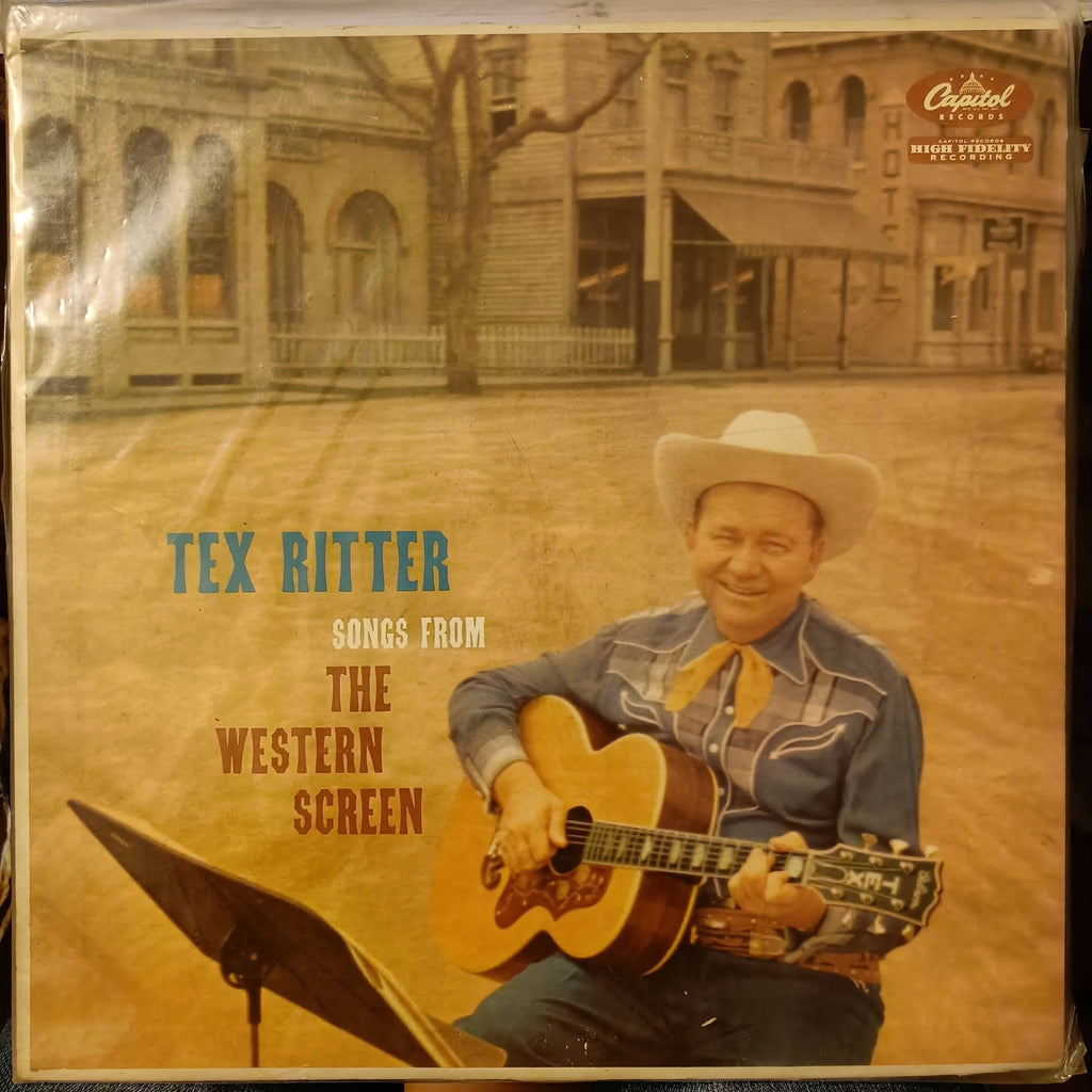 Tex Ritter – Songs From The Western Screen (Used Vinyl - VG+) MD Recordwala