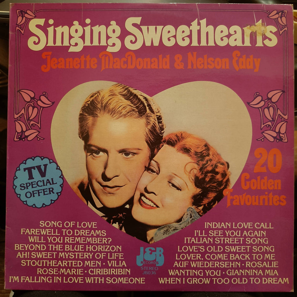 Jeanette MacDonald & Nelson Eddy – Singing Sweethearts (Used Vinyl - VG) JS
