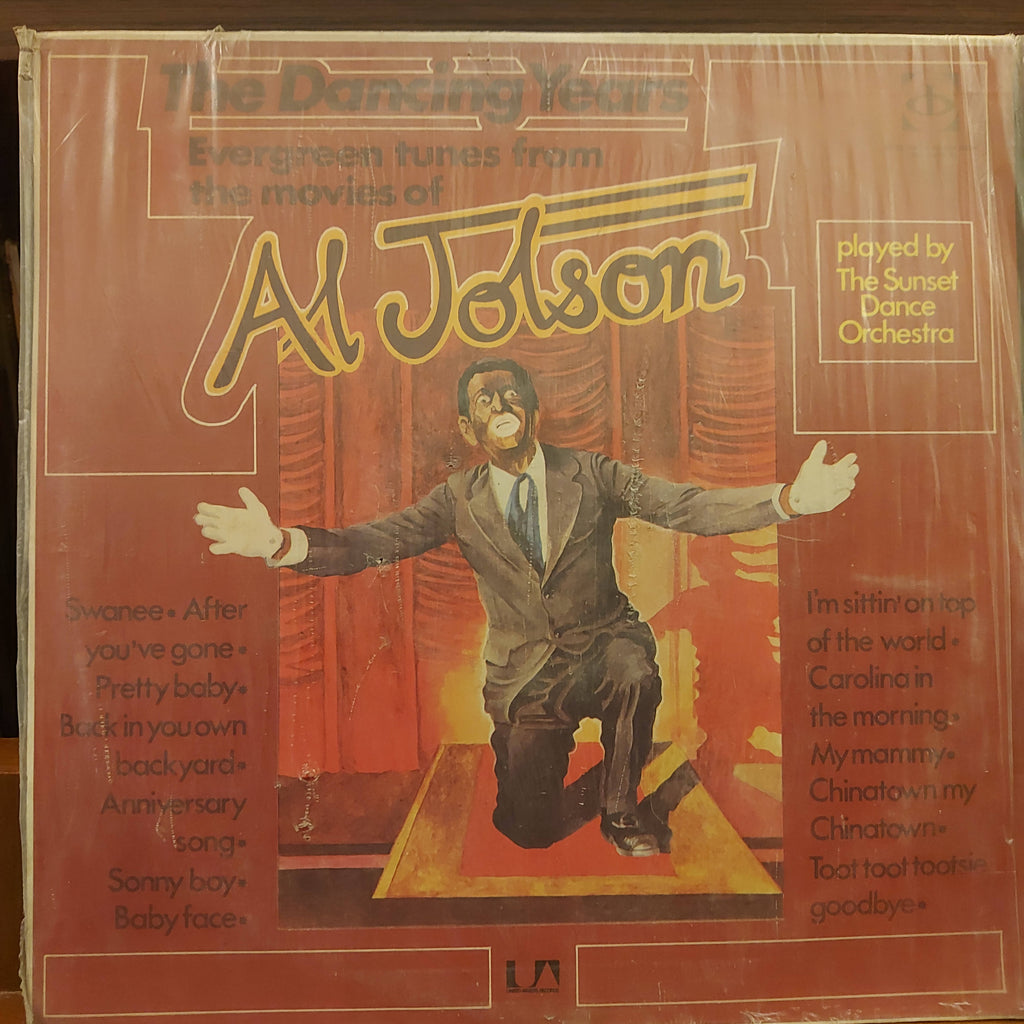 The Sunset Dance Orchestra – The Dancing Years - Evergereen Tunes From The Movies Of Al Jolson (Used Vinyl - VG+)