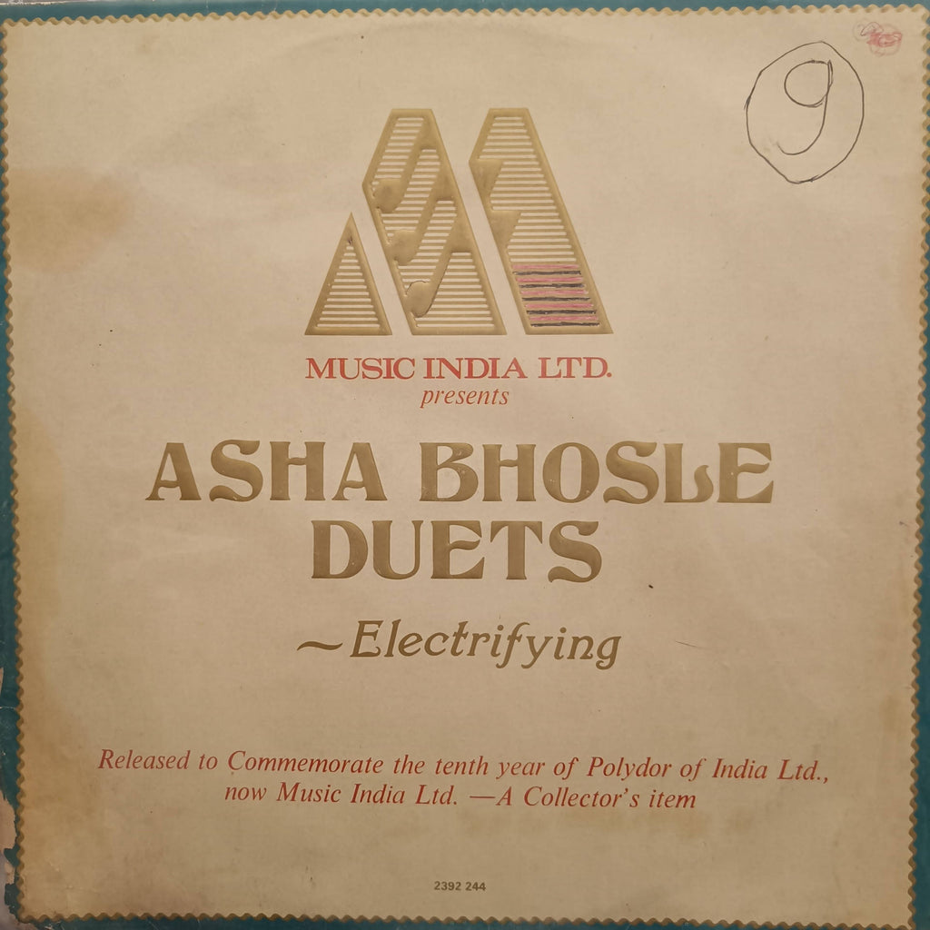 Asha Bhosle – Duets ~ Electrifying (Used Vinyl - VG) NP