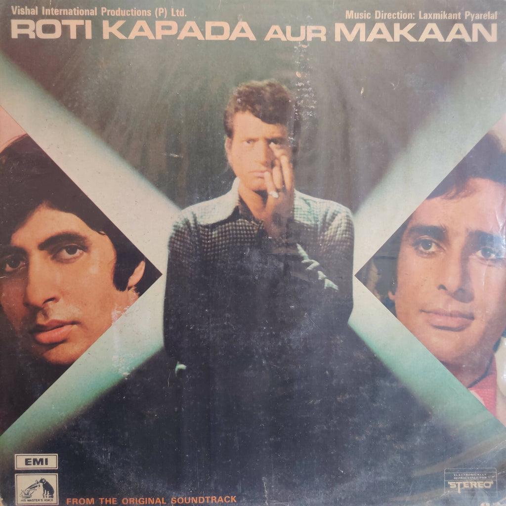 Laxmikant Pyarelal – Roti Kapada Aur Makaan (HMV Red Dog) (Used Vinyl - VG) DS Marketplace