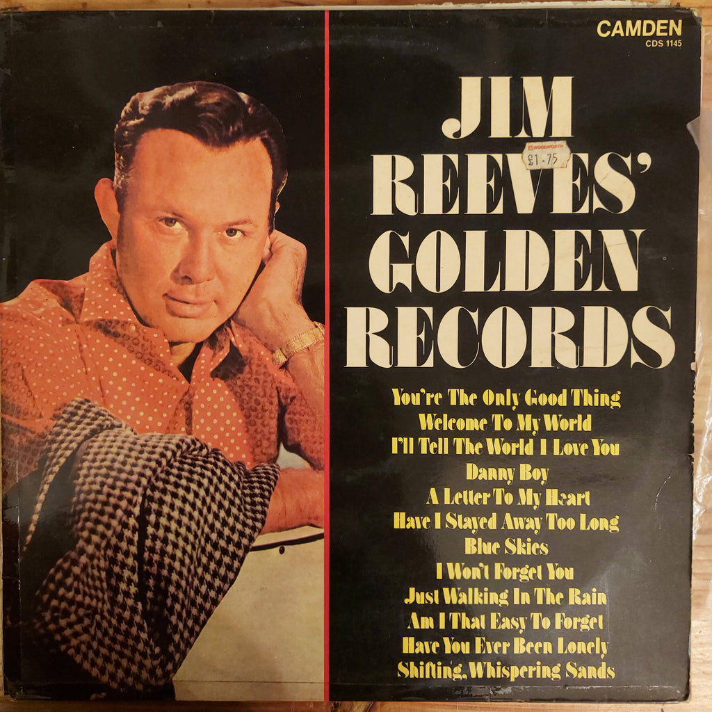 Jim Reeves – Jim Reeves' Golden Records (Used Vinyl - VG)
