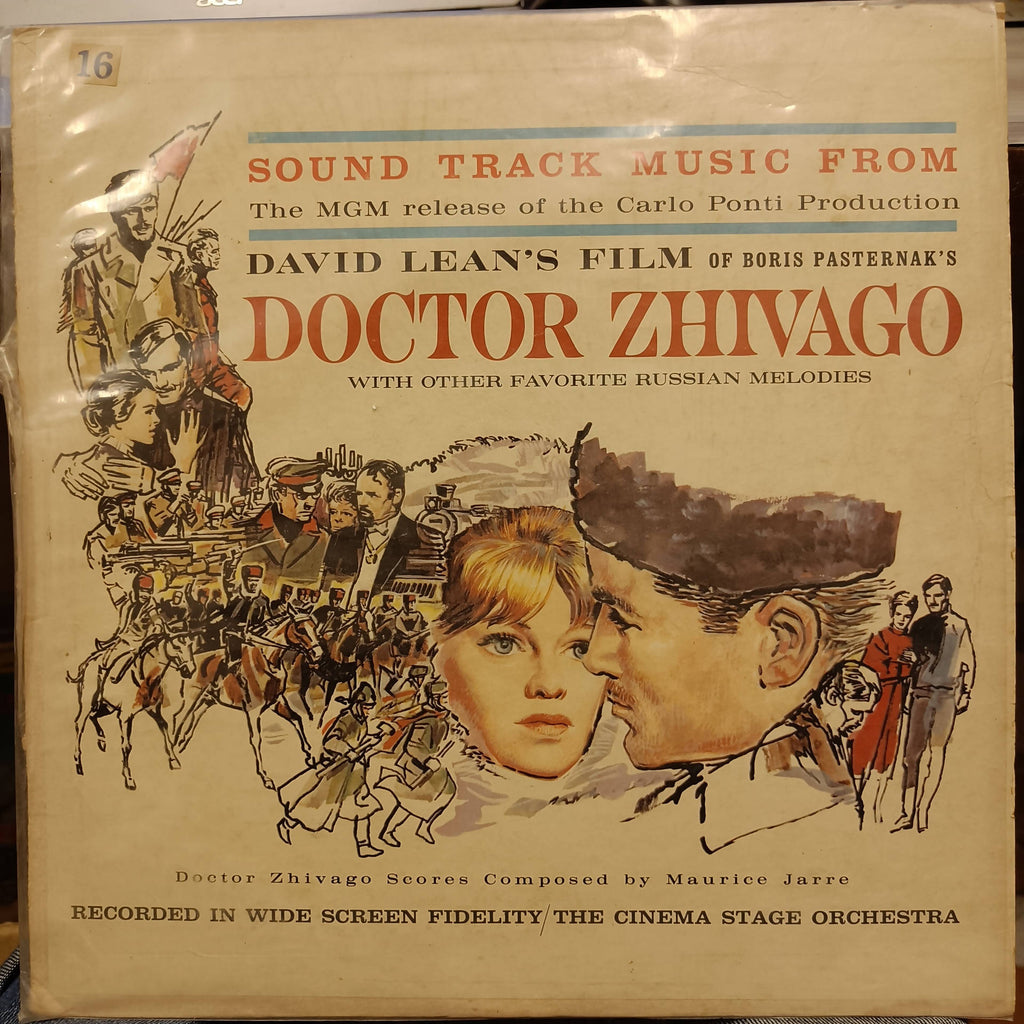 The Cinema Sound Stage Orchestra – Sound Track Music From Doctor Zhivago (Used Vinyl - VG ) MD Recordwala