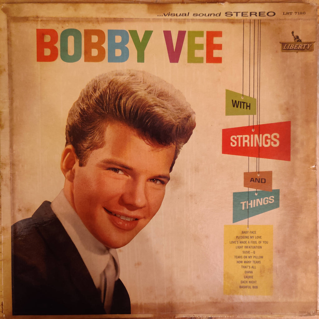Bobby Vee – With Strings And Things (Used Vinyl - G)